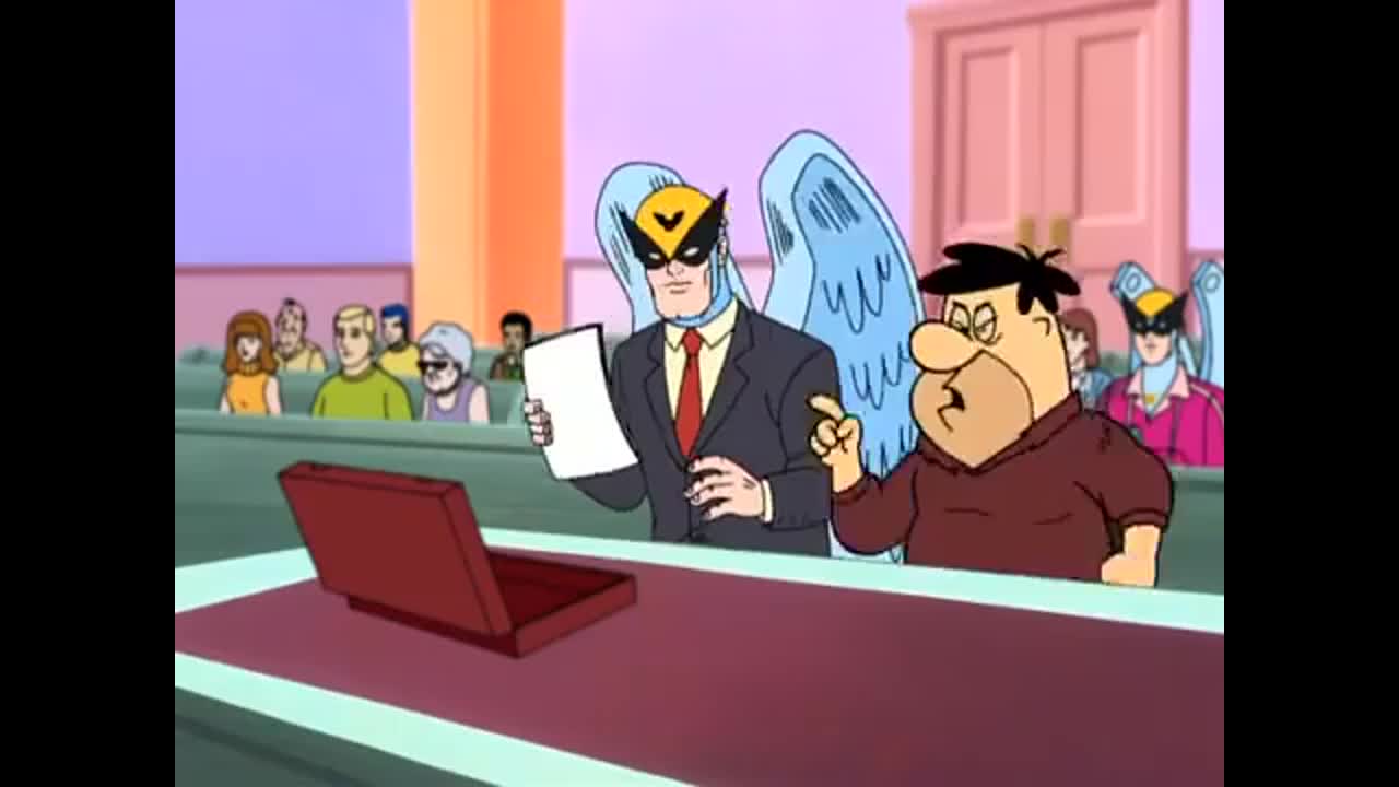Harvey Birdman: Attorney at Law - You're Dead To Me, Can Opener ...