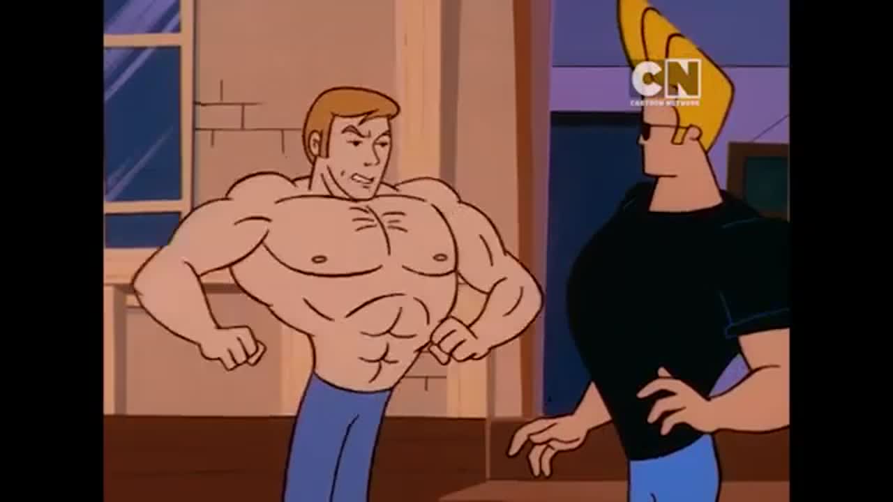 Johnny Buff Johnny Bravo - Adam West is buff | Download HD video clip on | Vlipsy