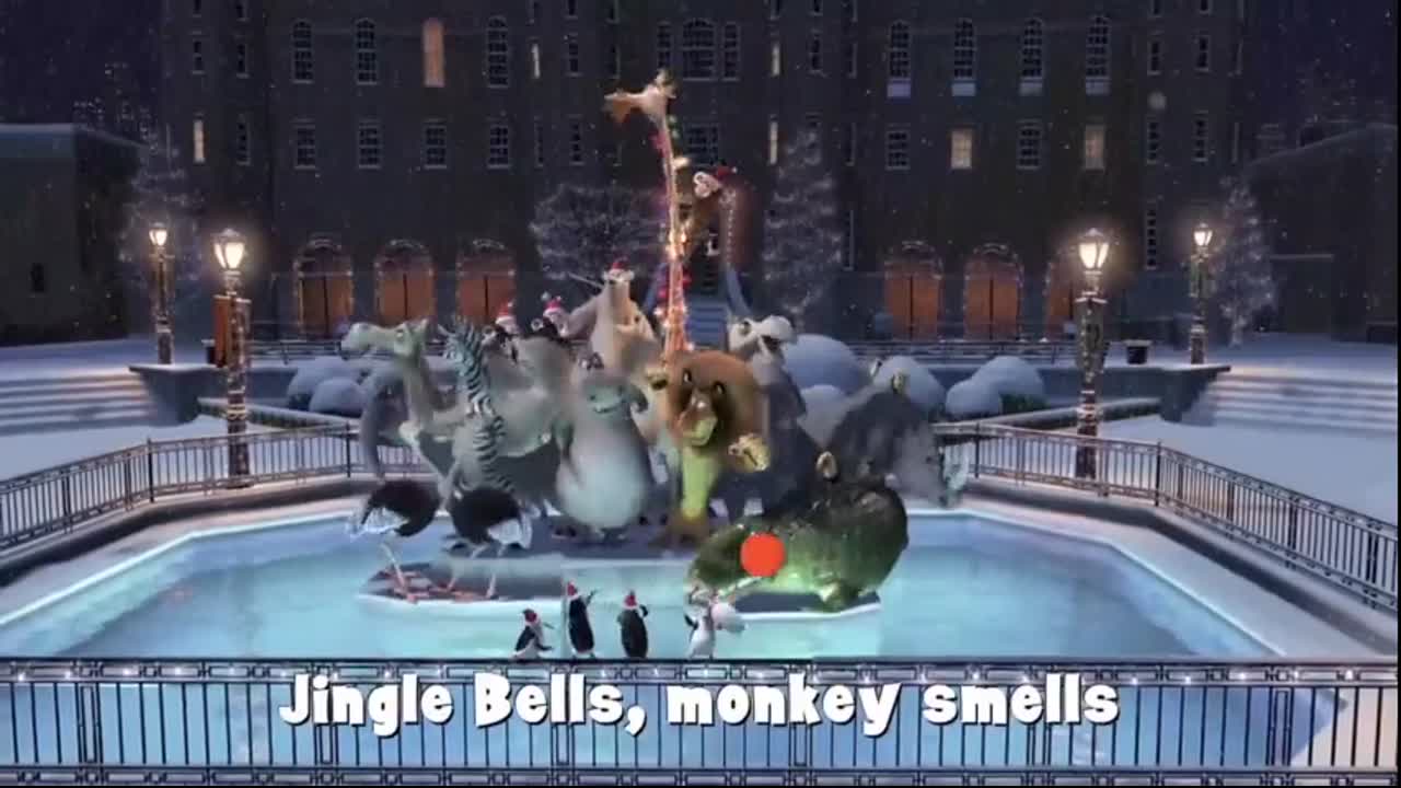 Madagascar - Jingle Bells, monkey smells | Download HD video clip on ...