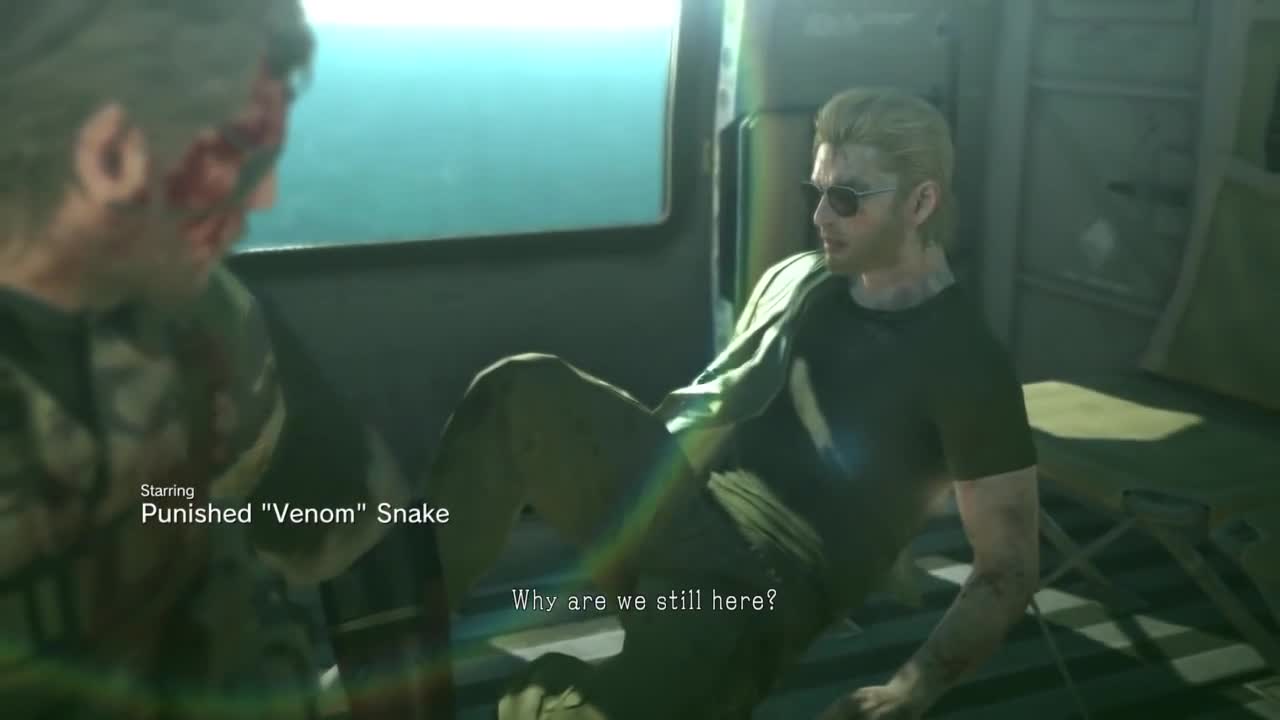 Metal gear solid v why are we still here just to suffer find clips