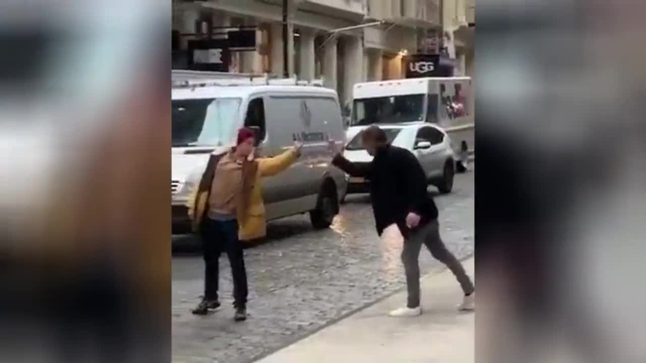 Middle Finger Fight Internet - Middle Finger Fight | Download HD video clip on | Vlipsy