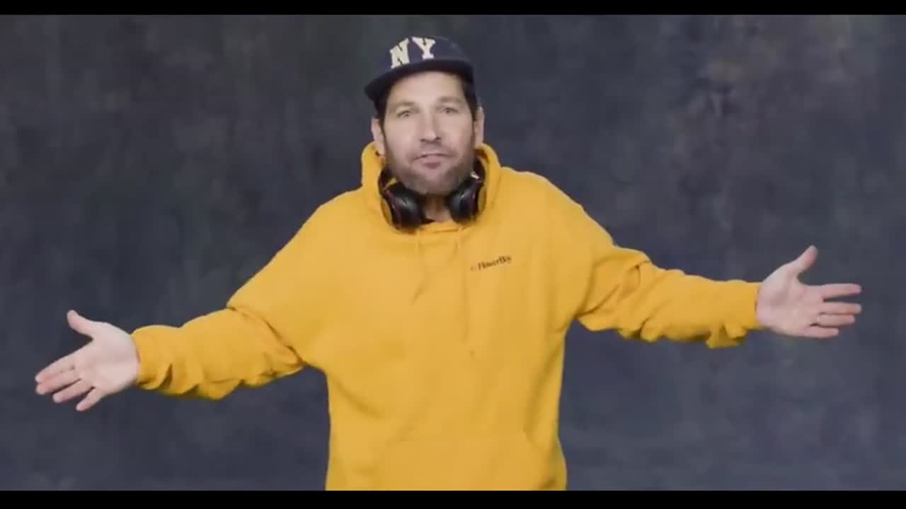 Paul Rudd Mask Paul Rudd: Please wear your mask - Find clips on VLIPSY