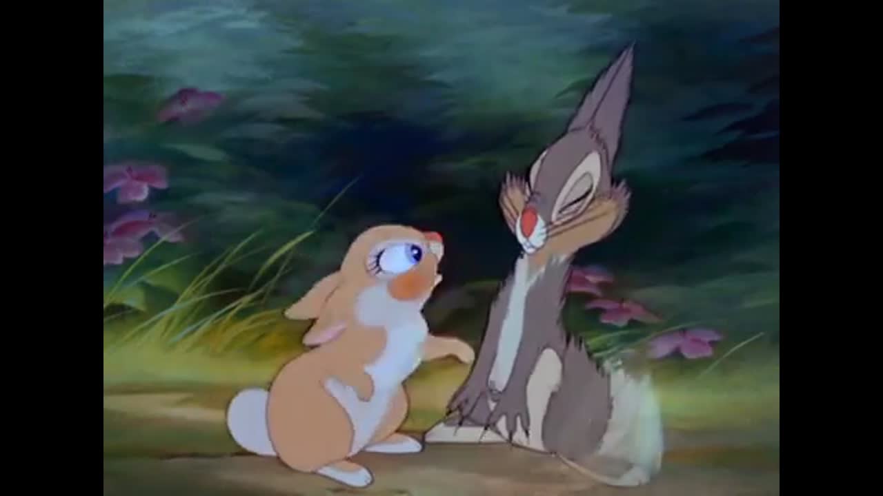 Bambi - Thumper and Miss Bunny Love | Download HD video clip on | Vlipsy