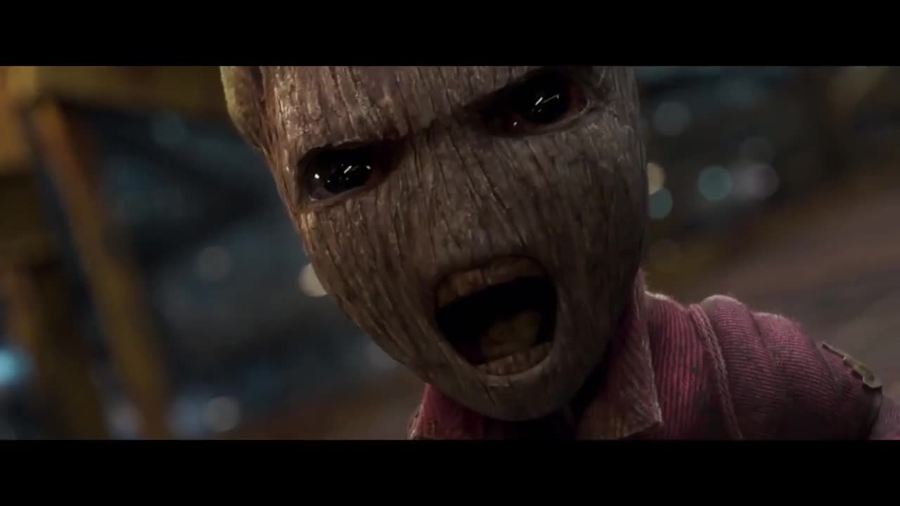 Guardians of the Galaxy Vol. 2 - Angry Baby Groot | Download HD video ...