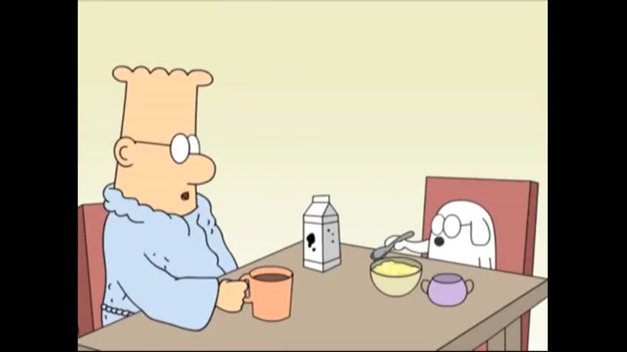 Dilbert Clips Dilbert - Is there more to life than just working? | Download HD video ...