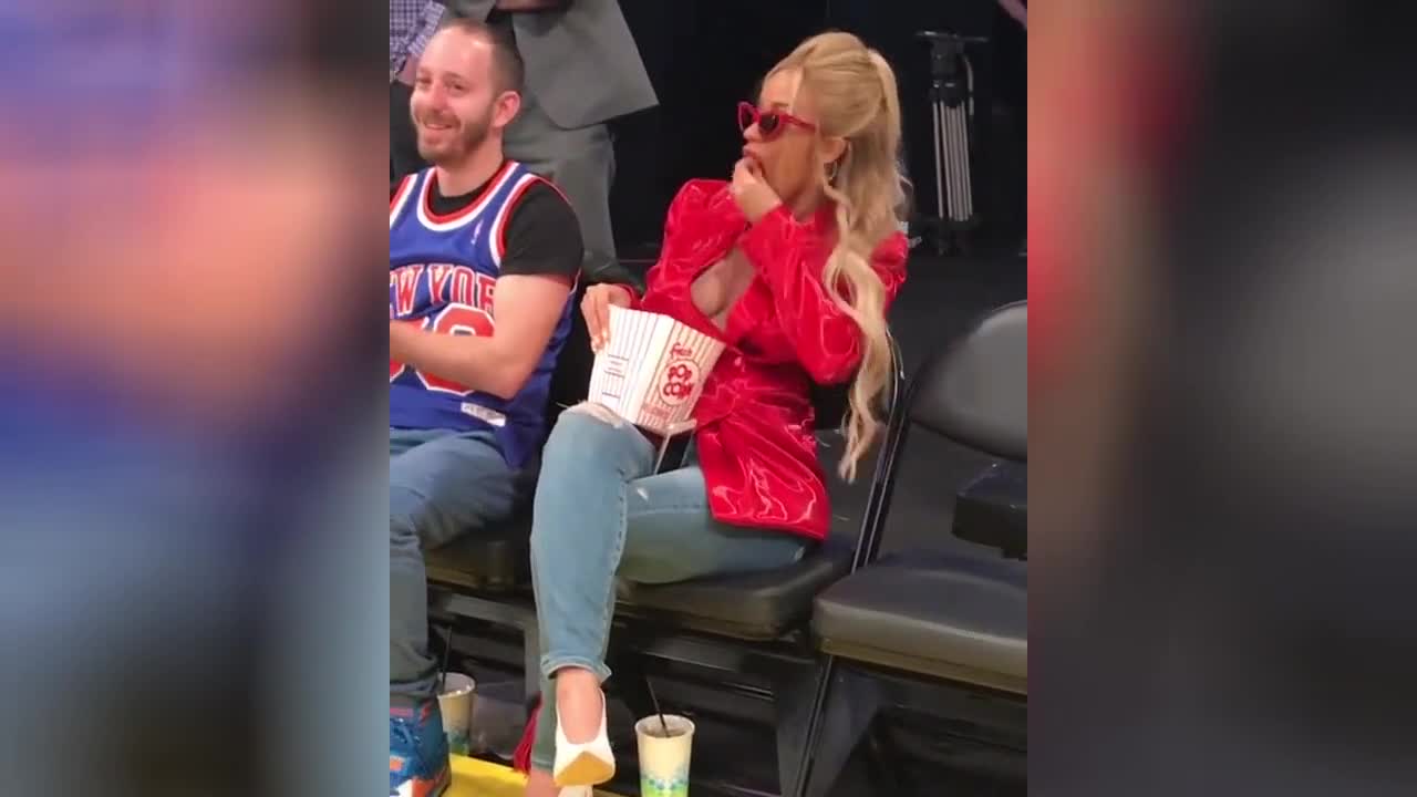 Cardi B - Eating Popcorn | Download HD video clip on | Vlipsy