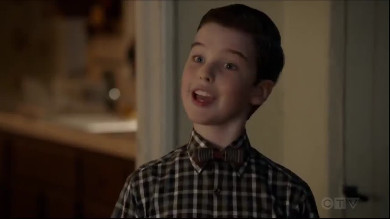 Thanks Sheldon Young Sheldon - Thanks! | Download HD video clip on Vlipsy