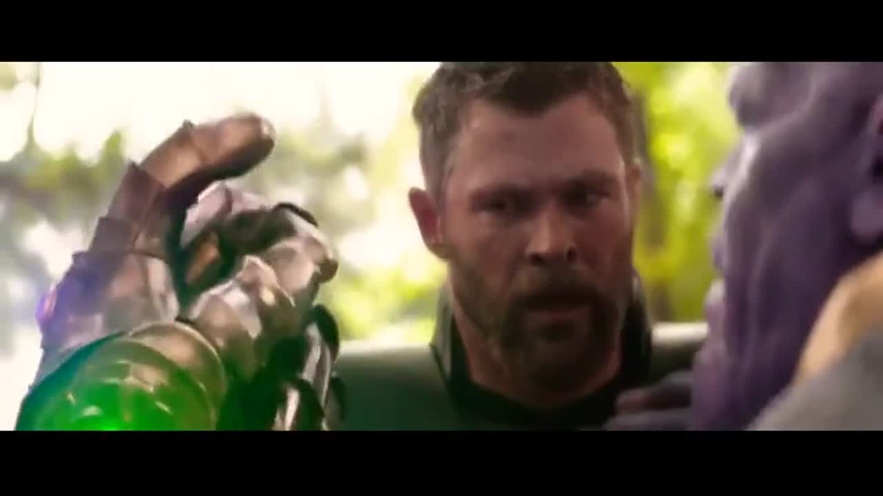 Avengers: Infinity War - Thanos snaps fingers | Download HD video clip ...