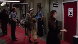 Airplane!: Metal detectors at security checkpoint